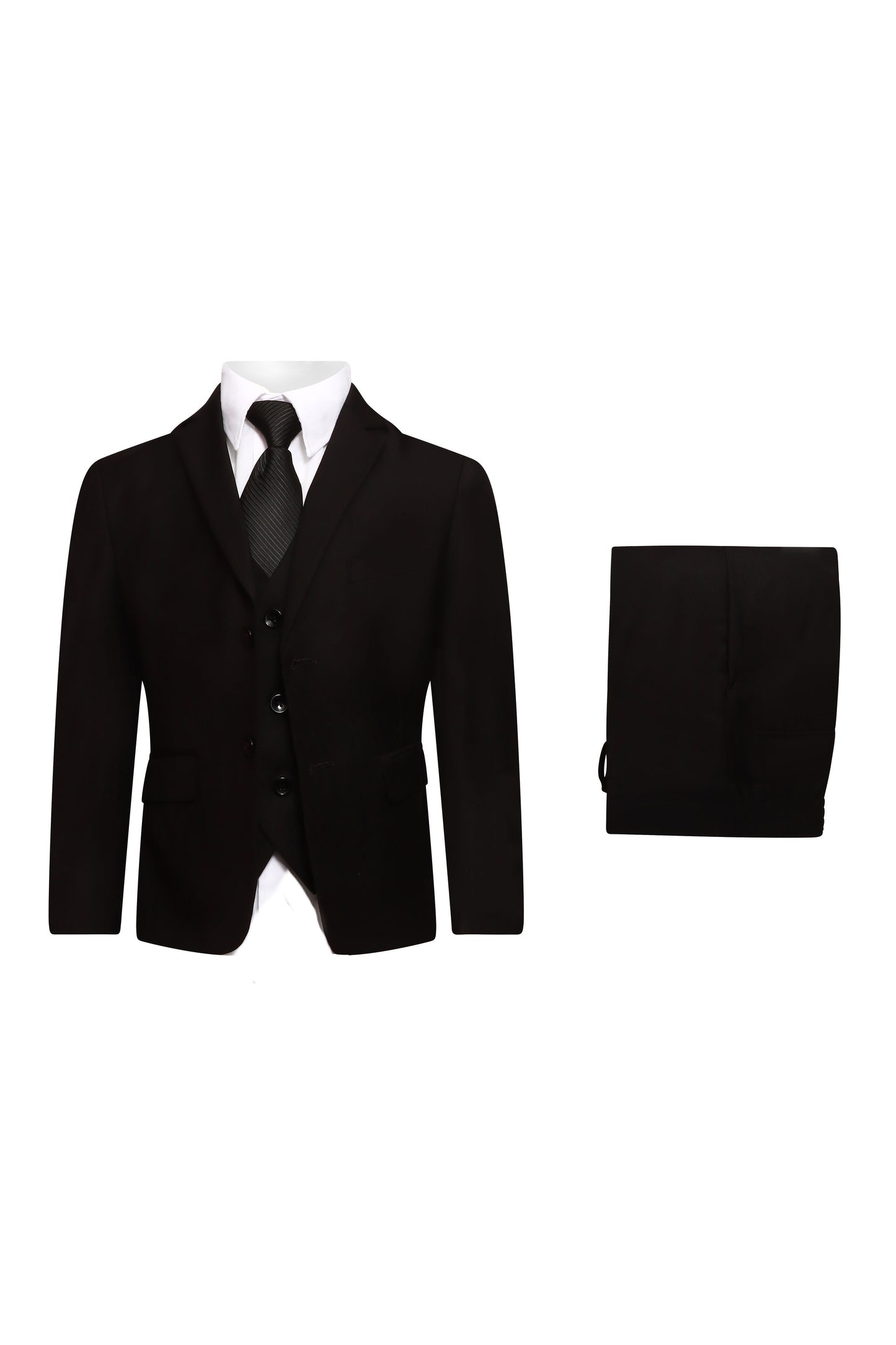 KIDS SUIT 5 PSC BLACK