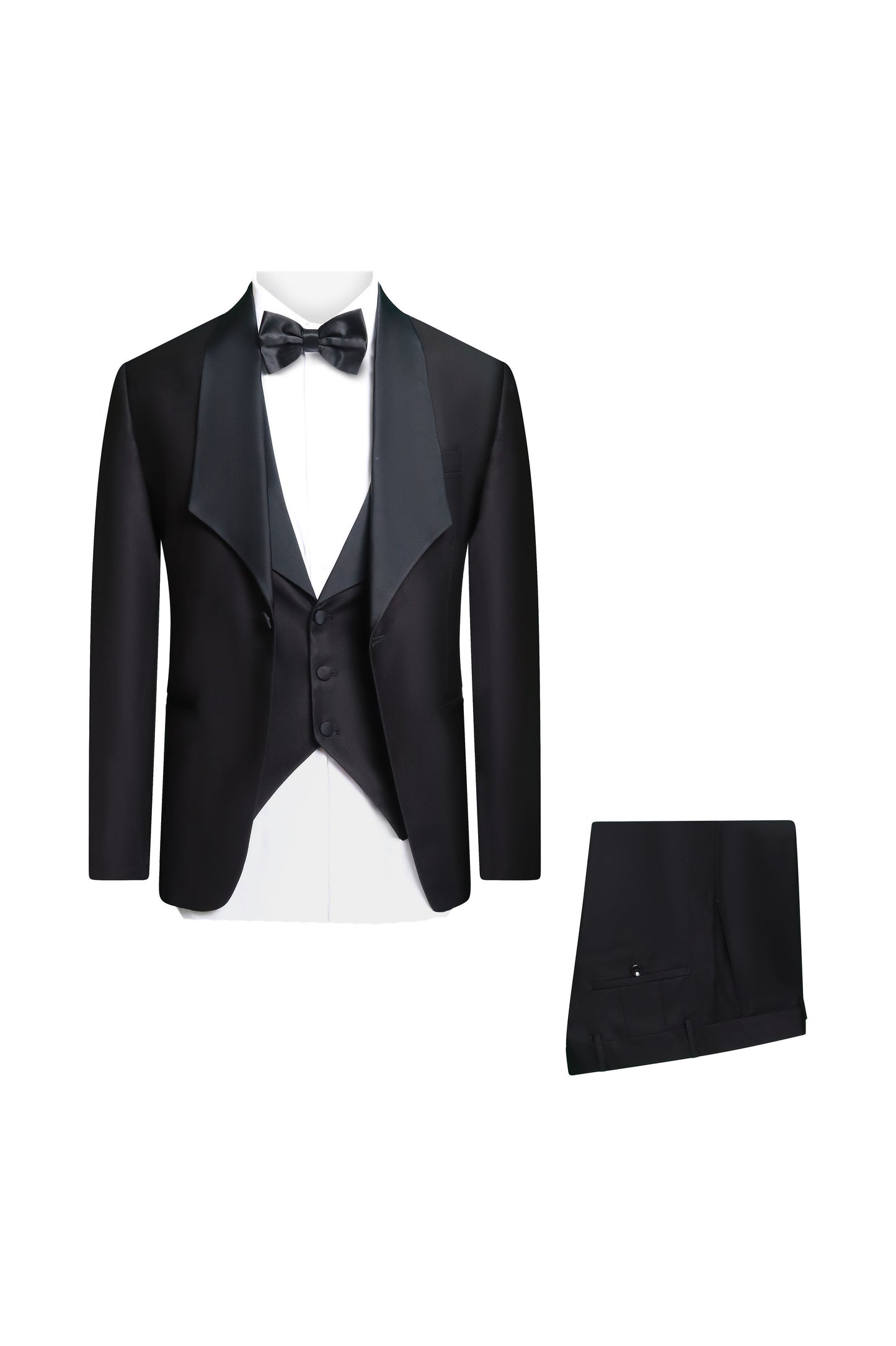 ELGZ SLIM FIT BLK TUX