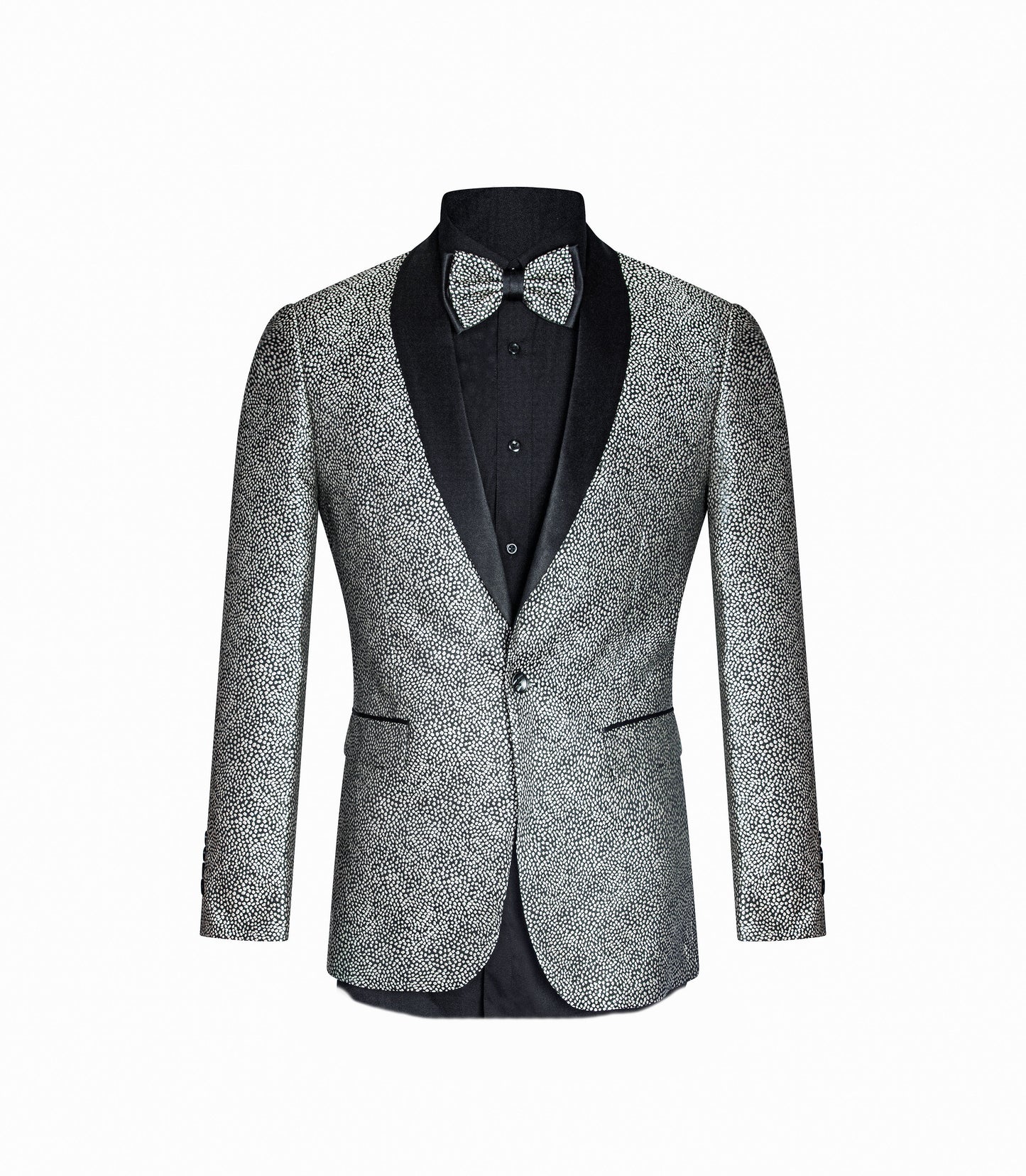 SLIM FIT GRAY JACKET WKNY-GRY-J-2202S