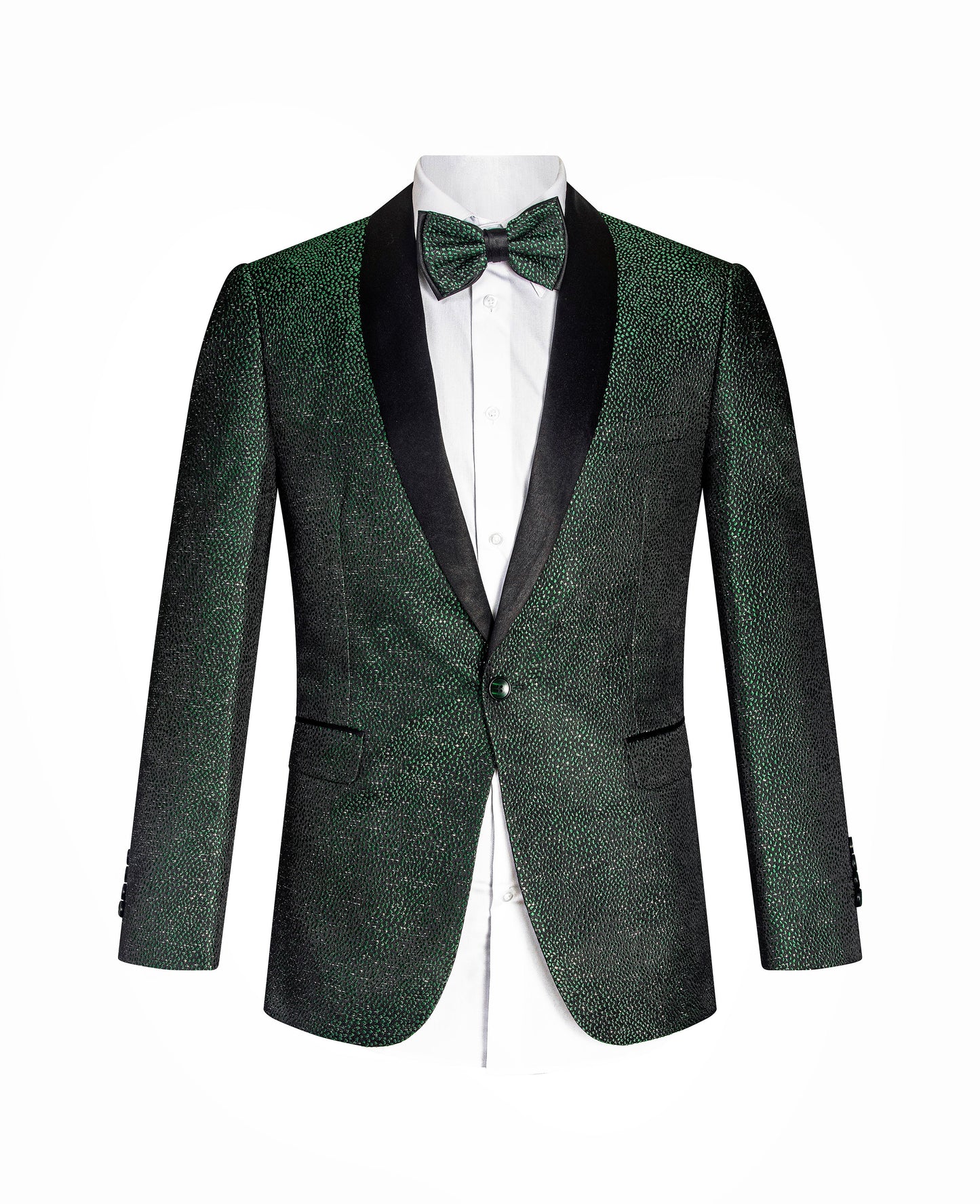 SLIM FIT GREEN JACKET WKNY-GRN-J-2202S