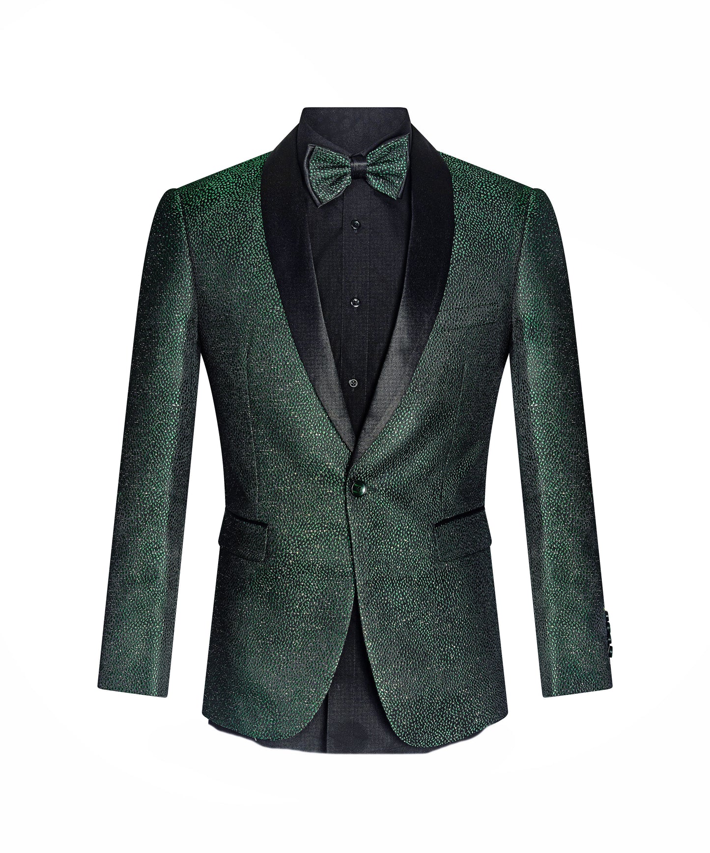 SLIM FIT GREEN JACKET WKNY-GRN-J-2202S