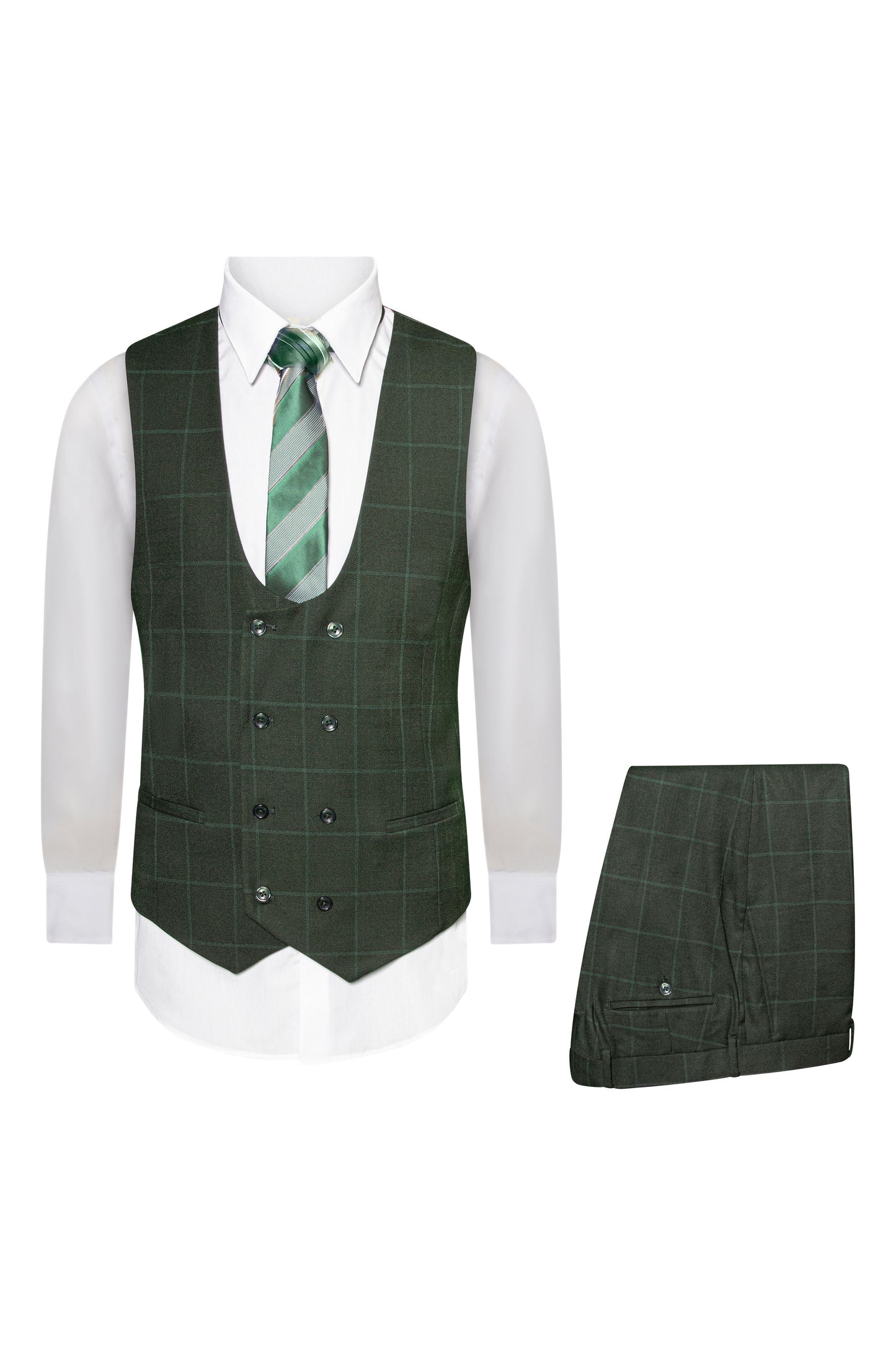 GREEN 3 PCS SUIT-ANDREW-RM1355