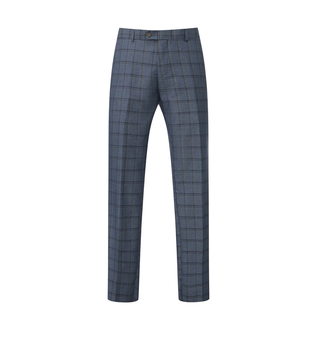Slim Fit Blue pattern suit
