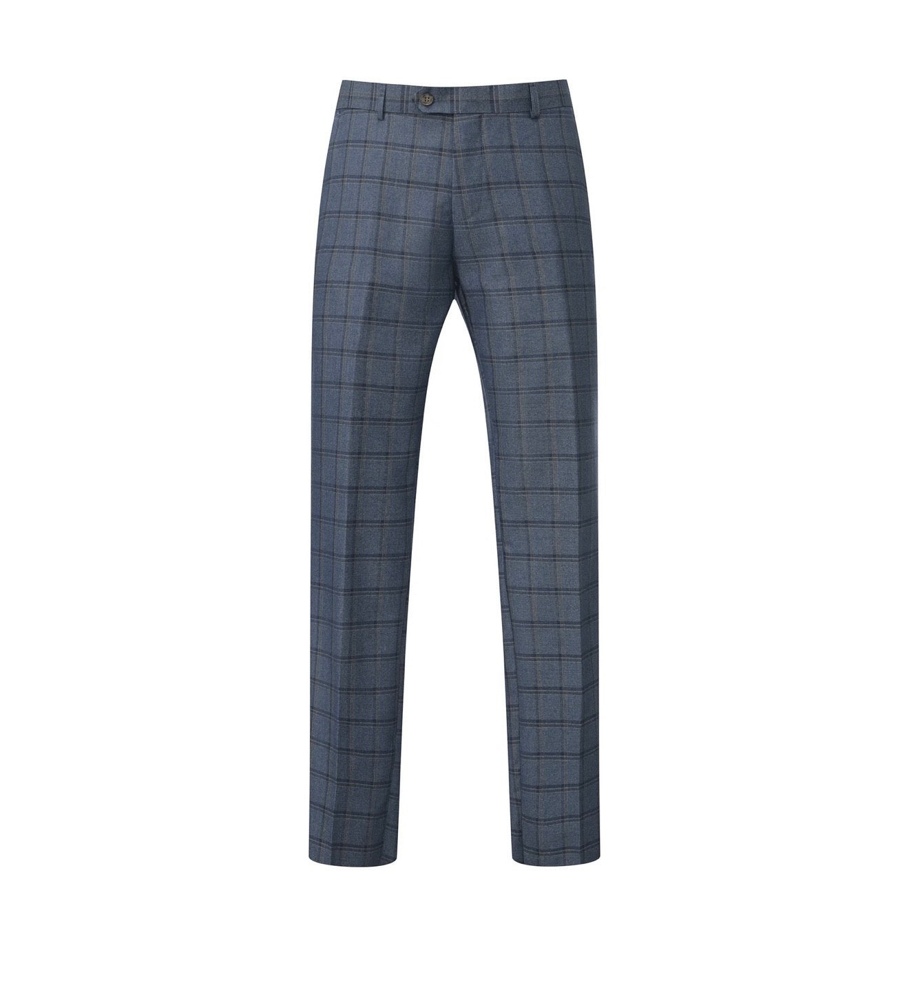 Slim Fit Blue pattern suit