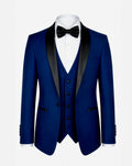 Slim Fit Indigo Blue tuxedo