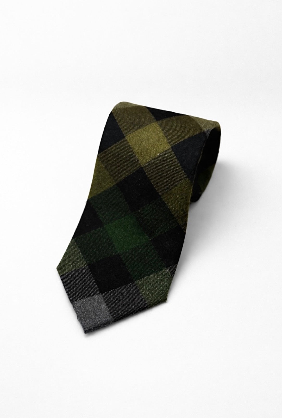 Green Pattern Tie