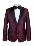 Red Flower Design Jacket