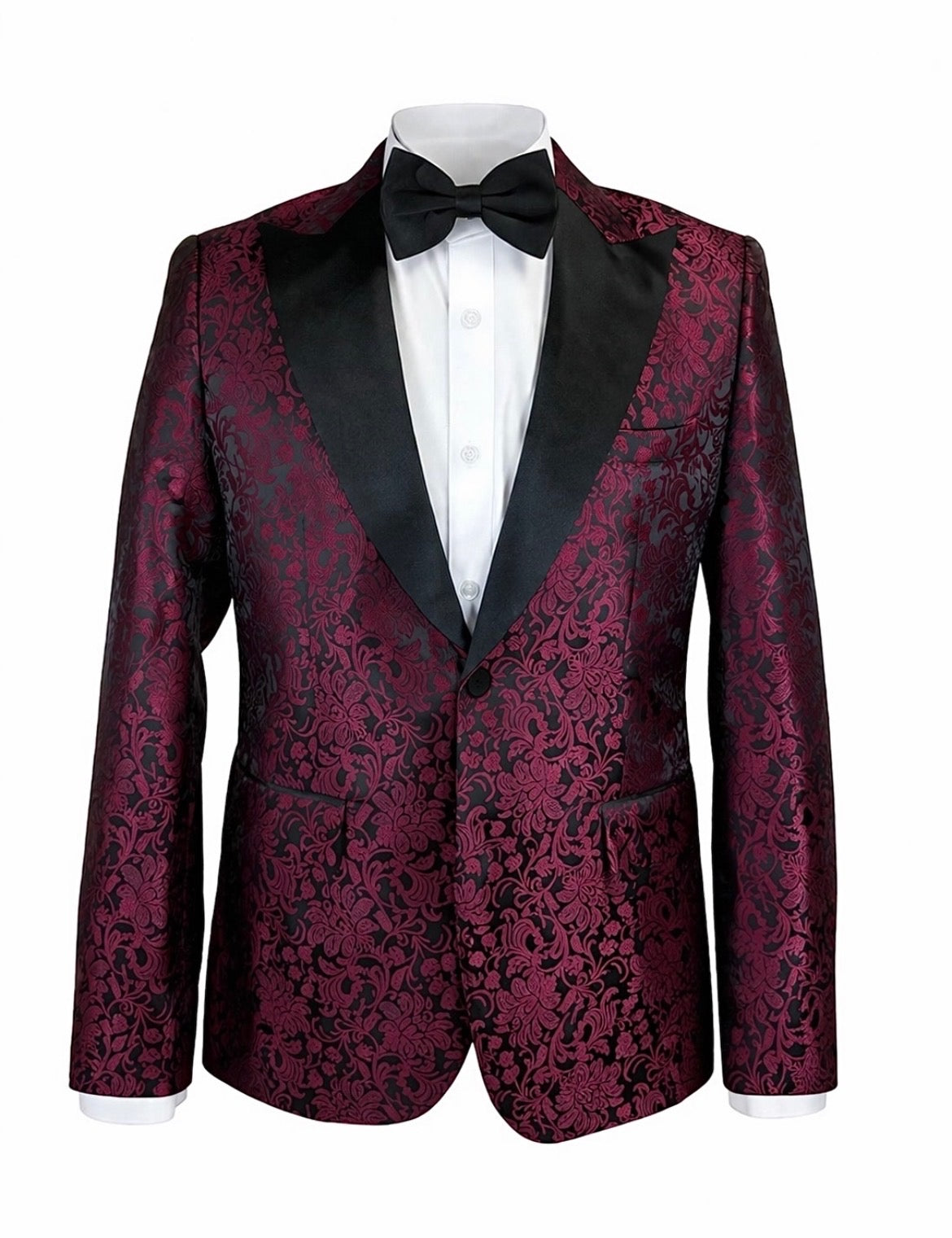 Red Flower Design Jacket