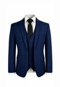 Skinny Fit Navy 3Pc Suit