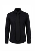 Black Slim Fit Dress shirt