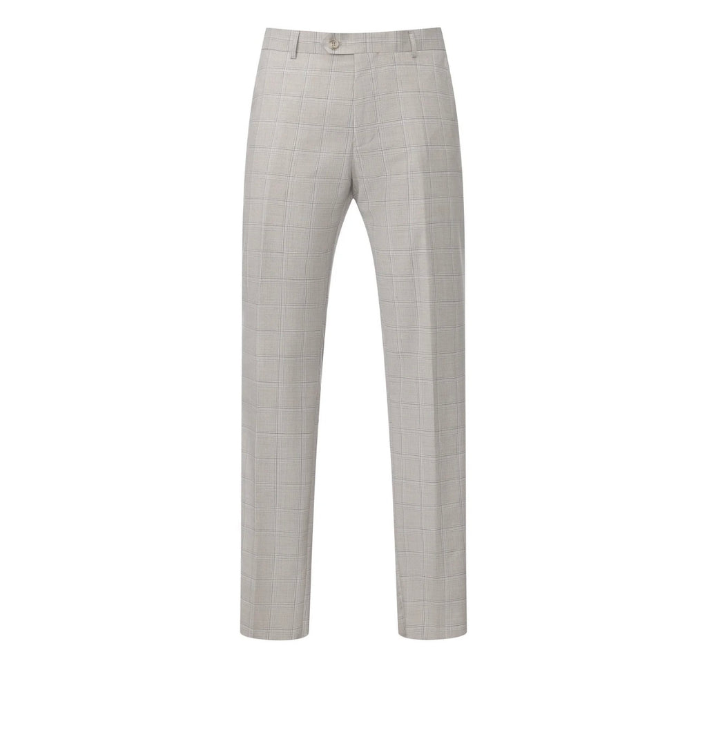 Slim Fit Grey pattern suit
