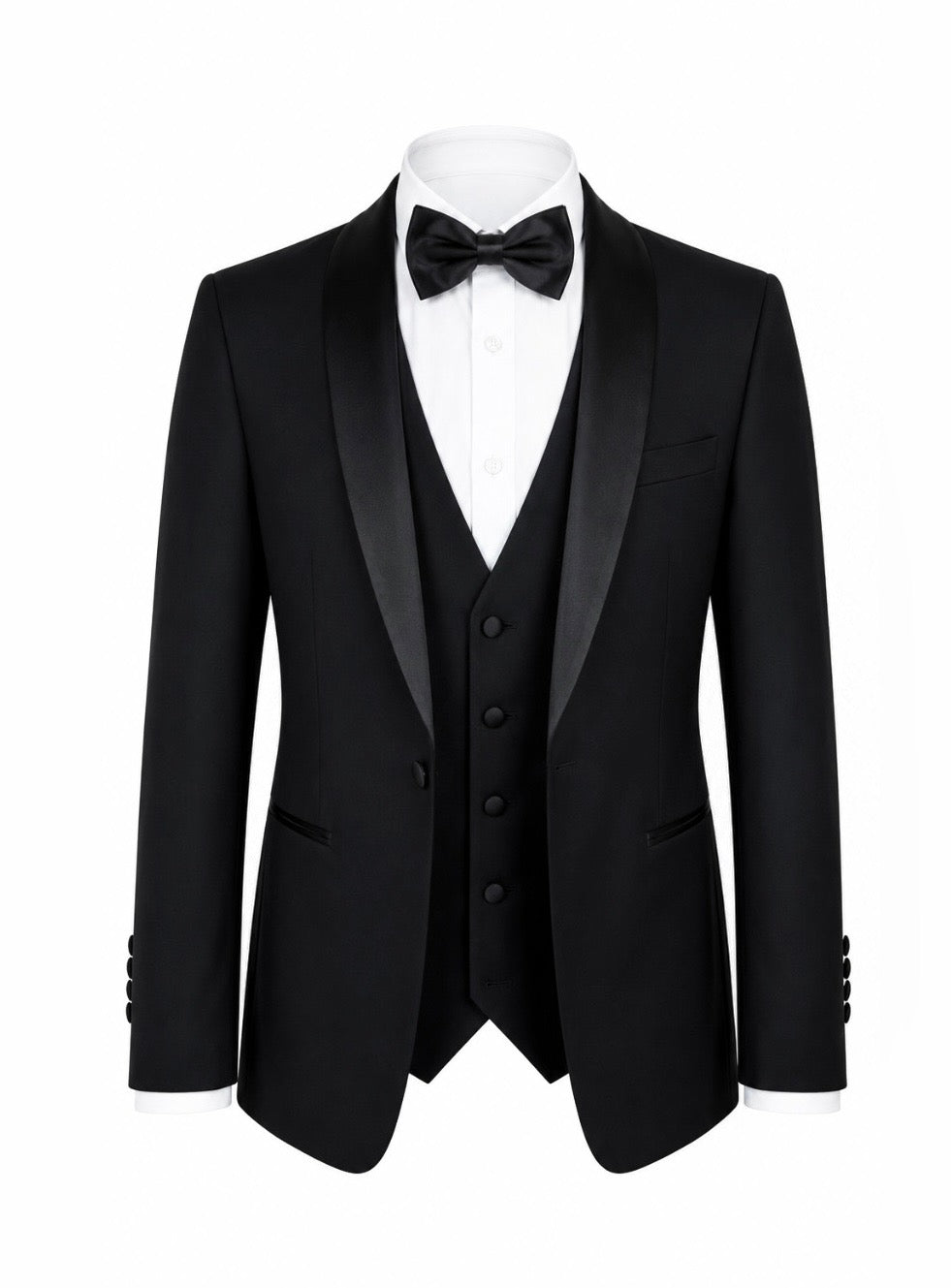 Slim fit Black tuxedo