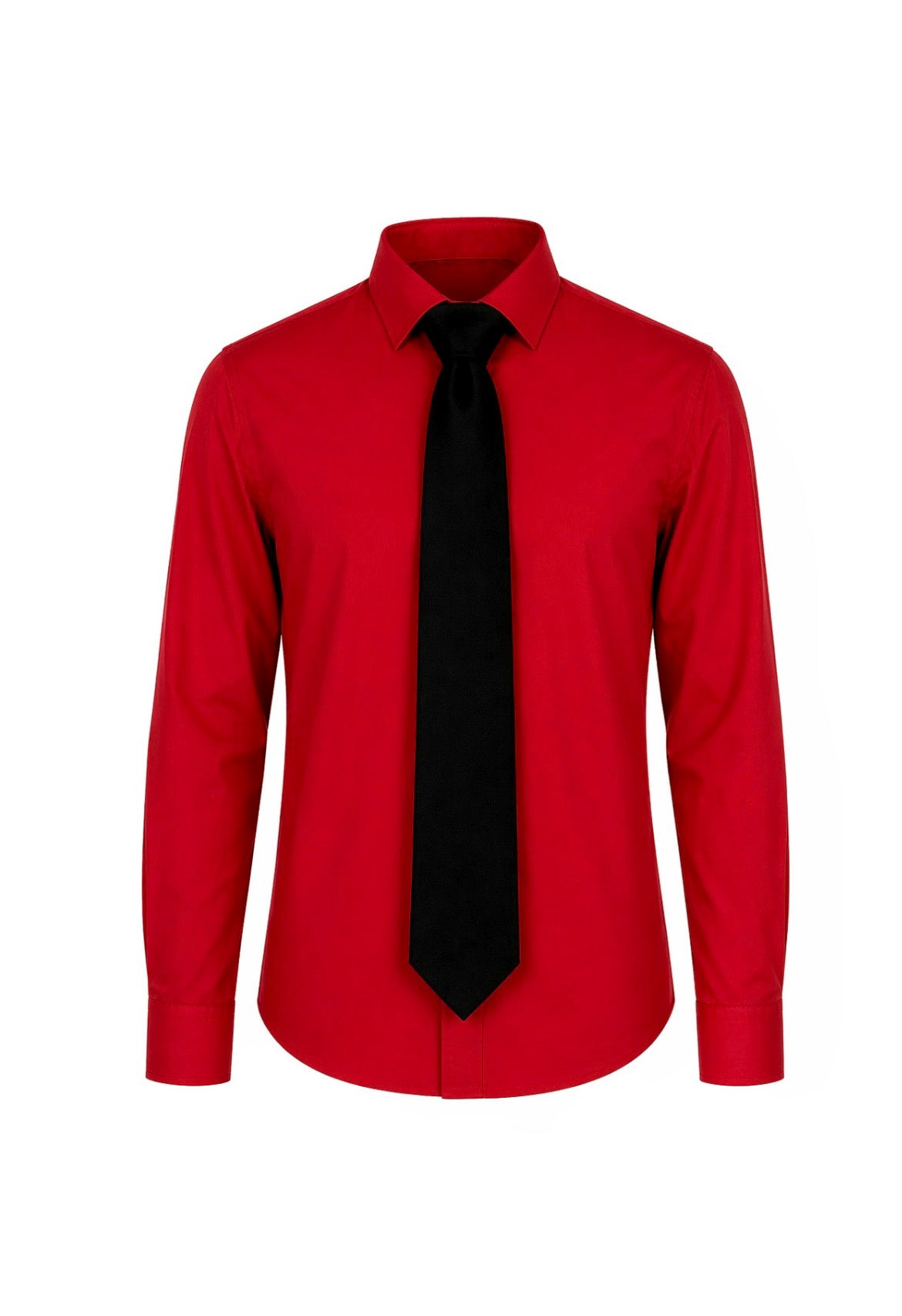 Red Slim Fit Dress shirt