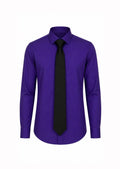 Purple Slim Fit Dress shirt