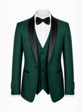 Slim Fit Hunter Green tuxedo