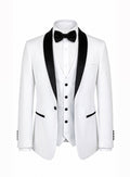 Slim fit White tuxedo