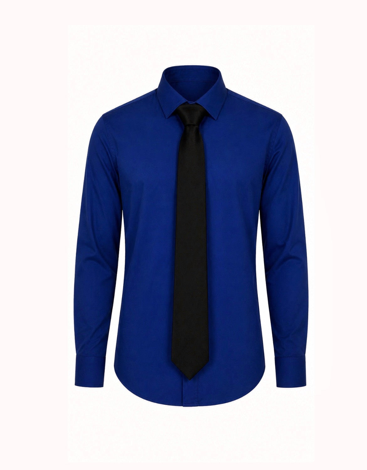 Royal Blue Slim Fit Dress shirt