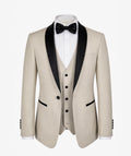 Slim Fit Light Bige tuxedo