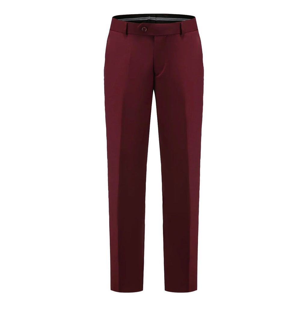 Slim Fit Hunter Burgundy tuxedo