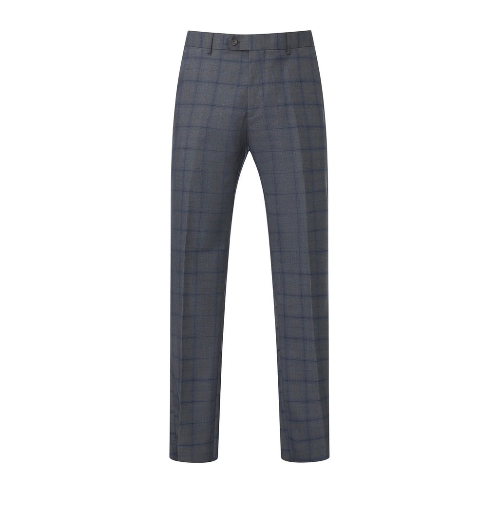 Slim Fit Charcoal pattern suit