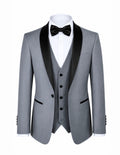 Slim Fit Grey tuxedo